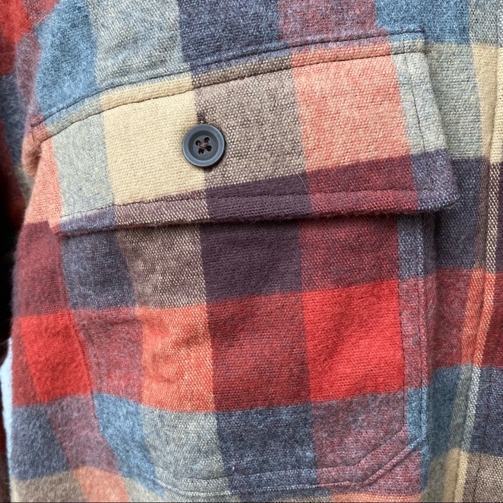 NWT LL Bean Chamois Plaid Flannel Shirt - Picture 3 of 14